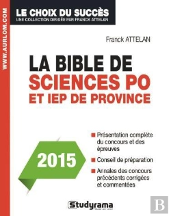 Bertrand.pt - La Bible De Sciences Po Paris Et Iep De Province