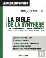 La Bible Des Epreuves De Synthese Aux Concours Post-Bac