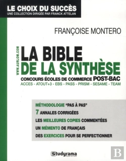 Bertrand.pt - La Bible Des Epreuves De Synthese Aux Concours Post-Bac