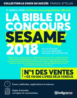 Bertrand.pt - La Bible Du Concours Sesame (Concours 2018)