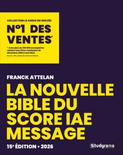 Bertrand.pt - La Bible Du Score Iae Message 2026 : 15e Édition