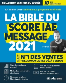 Bertrand.pt - La Bible Du Score Iae Message (Édition 2021)