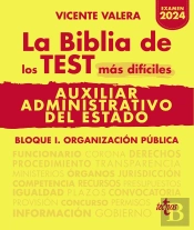 La Biblia De Los Test Mas Dificiles De Auxiliar Administrati
