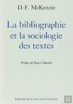 Bertrand.pt - La Bibliographie Et La Sociologie Des Textes