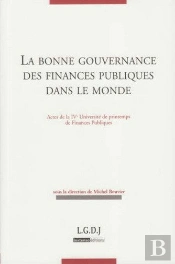 La Bonne Gouvernance Des Finances Publiques