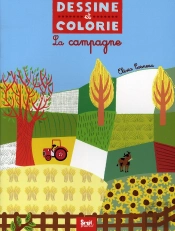La Campagne. Dessine Et Colorie