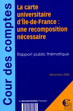 Bertrand.pt - La Carte Universitaire D'Île-De-France : Une Recomposition Nécessaire