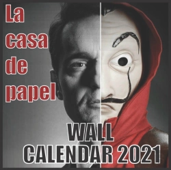 Bertrand.pt - La Casa De Papel Wall Calendaar 2021