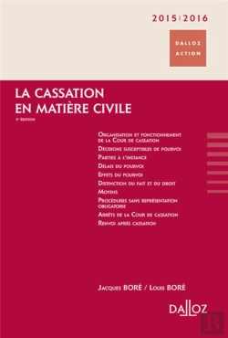 Bertrand.pt - La Cassation En En Matière Civile (5e Édition)