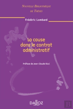 Bertrand.pt - La Cause Dans Le Contrat Administratif - Volume 77