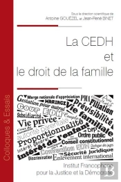 La Cedh Et Le Droit De La Famille