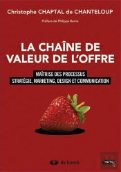 La Chaîne De Valeur De L'Offre ; Maîtrise Des Processus Stratégie, Marketing, Design Et Communication