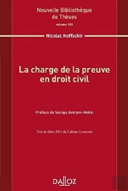 Bertrand.pt - La Charge De La Preuve En Droit Civil