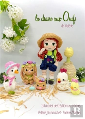 La Chasse Aux Oeufs De Valerie - 17 Tutoriels De Creations Aux Crochet