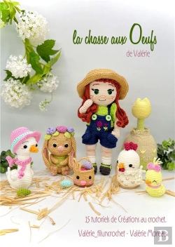 Bertrand.pt - La Chasse Aux Oeufs De Valerie - 17 Tutoriels De Creations Aux Crochet