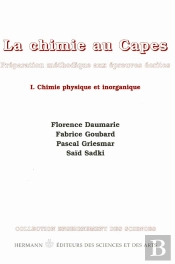 La Chimie Au Capes. Volume I