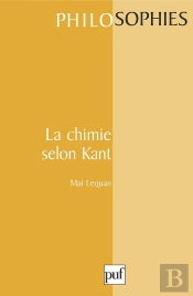 La Chimie Selon Kant