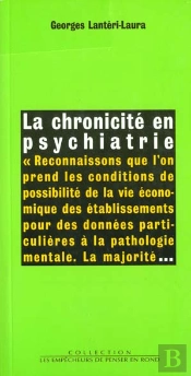 La Chronicite En Psychiatrie