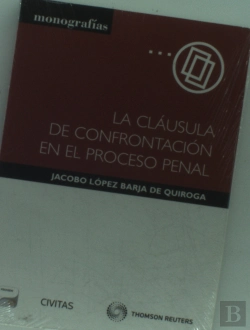 Bertrand.pt - La Cláusula De Confrontación En El Proceso Penal (Papel + E-Book)