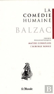 La Comédie Humaine T.21 ; Maître Cornélius, L'Auberge Rouge