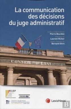 Bertrand.pt - La Communication Des Décisions Du Juge Administratif
