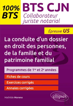 Bertrand.pt - La Conduite D'Un Dossier En Droit Des Personnes, De La Famille Et Du Patrimoine Familial (U5)