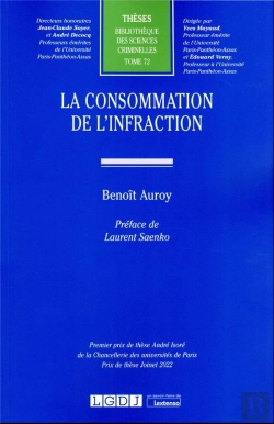 Bertrand.pt - La Consommation De L'Infraction