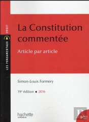 La Constitution Commentee