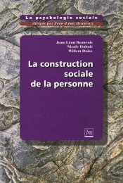 La Construction Sociale De La Personne T.4