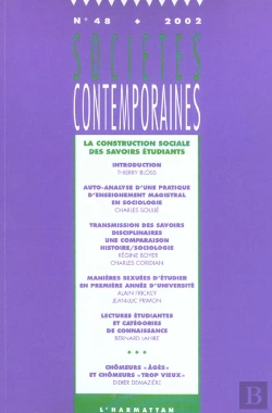Bertrand.pt - La Construction Sociale Des Savoirs Étudiants