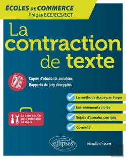 Bertrand.pt - La Contraction De Texte Du Brouillon À La Rédaction ; École De Commerce Prépas Ecs-Ece-Ect