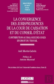 La Convergence Des Jurisprudences De La Cour De Cassation Et Du Conseil D'Etat ; Contribution Au Dialogue Des Juges En Droit Du Travail