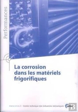 Bertrand.pt - La Corrosion Dans Les Matériels Frigorifiques