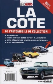 La Cote De L'Automobile De Collection 2021