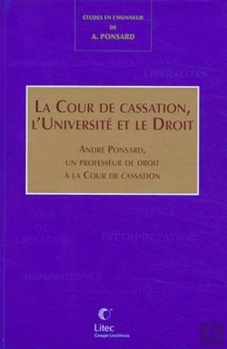 Bertrand.pt - La Cour De Cassation, L Universite Et Le Droit
