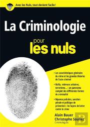La Criminologie Pour Les Nuls