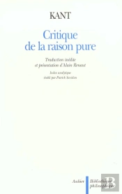 La Critique De La Raison Pure