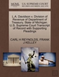 Bertrand.pt - L.A. Davidson V. Division Of Revenue Of Department Of Treasury, State Of Michigan. U.S. Supreme Court Transcript Of Record With Supporting Pleadings