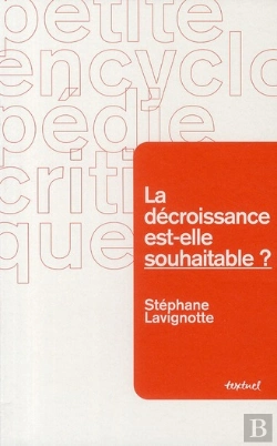 Bertrand.pt - La Décroissance Est-Elle Souhaitable ?
