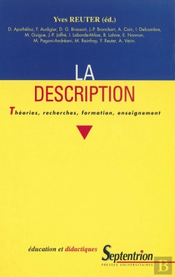 Bertrand.pt - La Description : Théories, Recherches, Formation, Enseignement