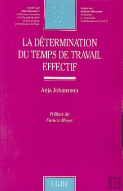 Bertrand.pt - La Détermination Du Temps De Travail Effectif