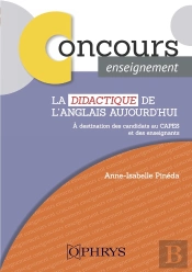 La Didactique De L'Anglais Aujourd'Hui