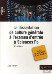La Dissertation De Culture Générale À L'Examen D'Entrée À Sciences Po