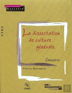 Bertrand.pt - La Dissertation De Culture Générale Aux Concours ; Série Fac Mémo