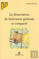 La Dissertation De Littérature Générale Et Comparée