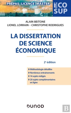 Bertrand.pt - La Dissertation De Science Économique (2e Édition)