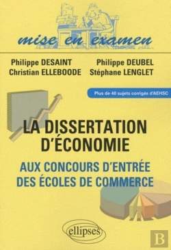 Bertrand.pt - La Dissertation D'Économie Aux Concours D'Entrée Des Écoles De Commerce