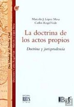 Bertrand.pt - La Doctrina De Los Actos Propios