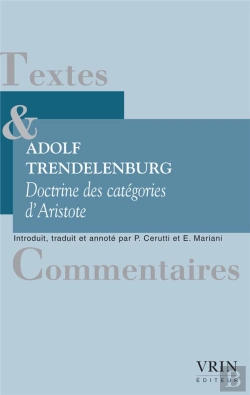 Bertrand.pt - La Doctrine Des Categories D'Aristote - Une Enquete