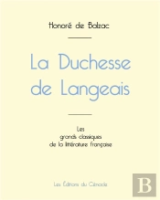 La Duchesse De Langeais De Balzac